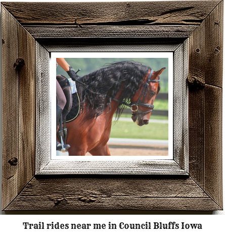 trail rides near me in Council Bluffs, Iowa